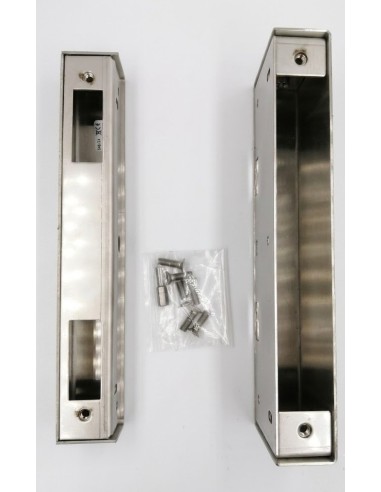 KIT DE MISE EN SAILLIE INOX POUR SERRURE DX200