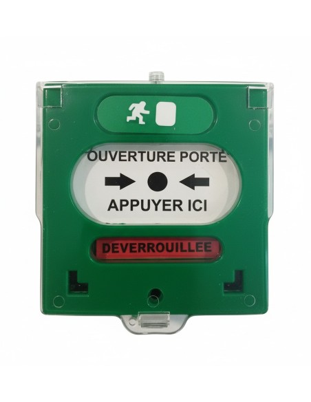 DECLENCHEUR MANUEL 2C VERT