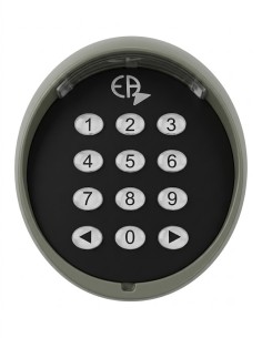 CLAVIER RADIO EUROPE AUTOMATISMES 433 MHZ
