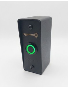 BOUTON POUSSOIR + BOITIER INOX NOIR 2