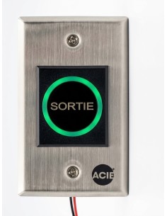 BOUTON POUSSOIR INFRA ROUGE 12 V ACIE