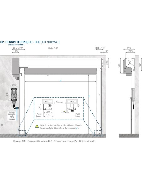Porte rapide ECO