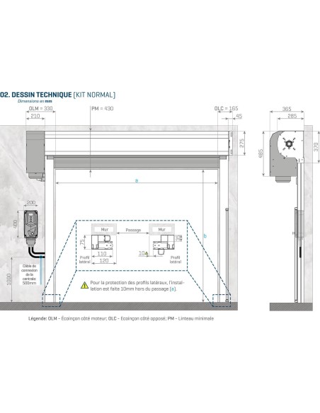 Porte rapide ECO PLUS