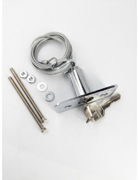 DEVERROUILLAGE EXTERIEUR POUR PORTE DE GARAGE CABLE 150 CM