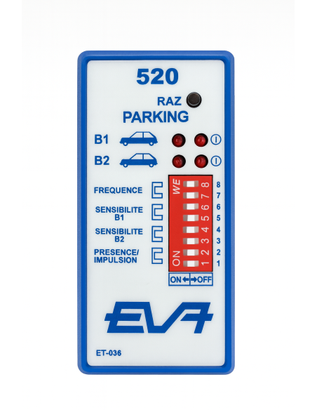 DET MAGNETIQU 2 CONTACTS 230V avec support