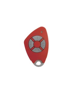 TELECOMMANDE INTRATONE BI-TECH 4 FONCTIONS ROUGE