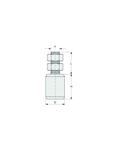 OLIVE DE GUIDAGE NYLON DIAMETRE 30