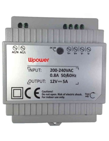 AL5A / ALIMENTATION AL5A 12VDC -5A