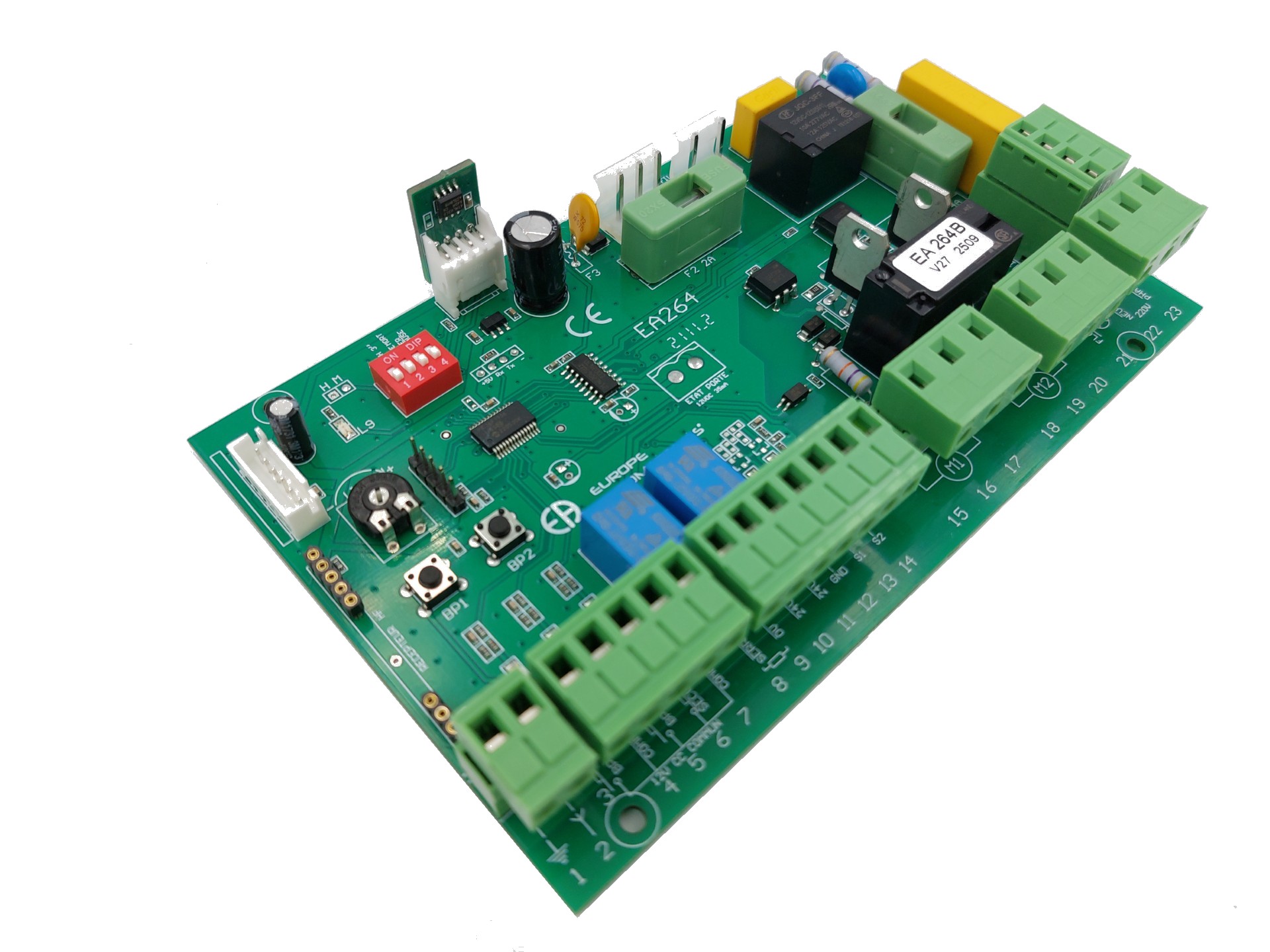 CARTE ELECTRONIQUE 230 V EA263 EUROPE AUTOMATISMES POUR PORTAILS A 